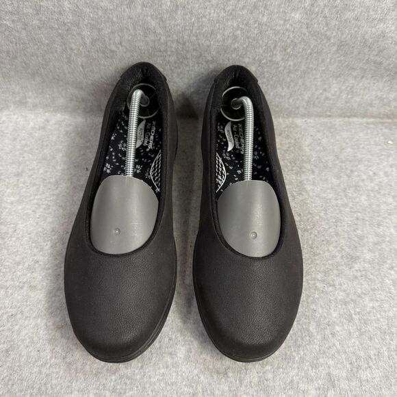 Skechers Shoes Women Size 9 Black Slip On Arch Fit Comfort Casual Sneaker 138901 - Picture 3 of 10